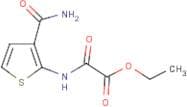 Ethyl [(3-carbamoylthiophen-2-yl)carbamoyl]formate