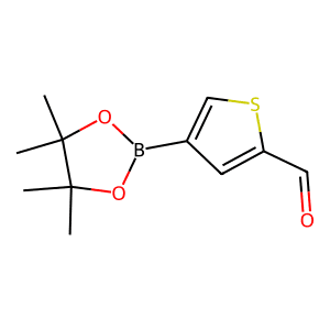 4-(Tetramethyl-1,3,2-dioxaborolan-2-yl)thiophene-2-carbaldehyde