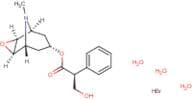 (1S,2R)-9-Methyl-3-oxa-9- azatricyclo[3.3.1.02,4]nonan-7-yl (2S)-3-hydroxy-2-phenylpropanoate trih…