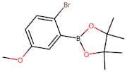 2-(2-Bromo-5-methoxyphenyl)-4,4,5,5-tetramethyl-1,3,2-dioxaborolane
