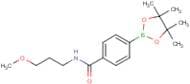 N-(3-Methoxypropyl)-4-(tetramethyl-1,3,2-dioxaborolan-2-yl)benzamide