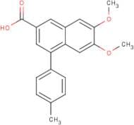 6,7-Dimethoxy-4-(4-methylphenyl)naphthalene-2-carboxylic acid