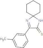 3-(3-Methylphenyl)-1,4-diazaspiro[4.5]dec-3-ene-2-thione