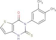 3-(3,4-Dimethylphenyl)-2-thioxo-2,3-dihydrothieno[3,2-d]pyrimidin-4(1H)-one