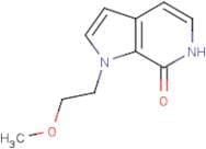 1-(2-Methoxyethyl)-1,6-dihydro-7H-pyrrolo[2,3-c]pyridin-7-one