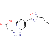 [7-(3-Ethyl-1,2,4-oxadiazol-5-yl)[1,2,4]triazolo[4,3-a]pyridin-3-yl]acetic acid