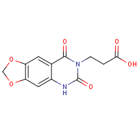 3-(6,8-Dioxo-5,8-dihydro[1,3]dioxolo[4,5-g]quinazolin-7(6H)-yl)propanoic acid