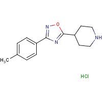 4-[3-(4-Methylphenyl)-1,2,4-oxadiazol-5-yl]piperidine hydrochloride