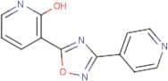 3-(3-Pyridin-4-yl-1,2,4-oxadiazol-5-yl)pyridin-2(1H)-one