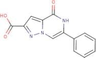 4-Oxo-6-phenyl-4,5-dihydropyrazolo[1,5-a]pyrazine-2-carboxylic acid