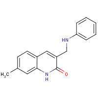 3-(Anilinomethyl)-7-methylquinolin-2(1H)-one