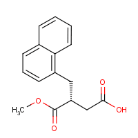 (R)-2-(1-Naphthylmethyl)succinic acid-1-methyl ester