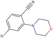 4-Bromo-2-(morpholin-4-yl)benzonitrile