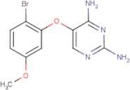 5-(2-Bromo-5-methoxyphenoxy)pyrimidine-2,4-diamine