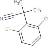 2-(2,6-Dichlorophenyl)-2-methylpropanenitrile