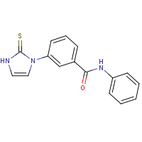 N-Phenyl-3-(2-sulfanylidene-2,3-dihydro-1H-imidazol-1-yl)benzamide