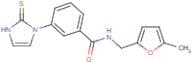 N-[(5-Methylfuran-2-yl)methyl]-3-(2-sulfanylidene-2,3-dihydro-1H-imidazol-1-yl)benzamide