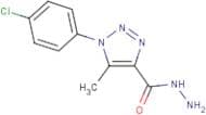 1-(4-Chlorophenyl)-5-methyl-1H-1,2,3-triazole-4-carbohydrazide