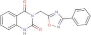 3-[(3-Phenyl-1,2,4-oxadiazol-5-yl)methyl]-1,2,3,4-tetrahydroquinazoline-2,4-dione