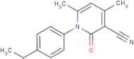 1-(4-Ethylphenyl)-4,6-dimethyl-2-oxo-1,2-dihydropyridine-3-carbonitrile