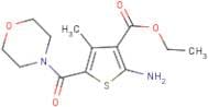 Ethyl 2-amino-4-methyl-5-(morpholine-4-carbonyl)thiophene-3-carboxylate