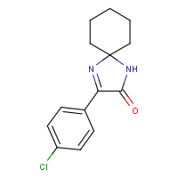 3-(4-Chlorophenyl)-1,4-diazaspiro[4.5]dec-3-en-2-one