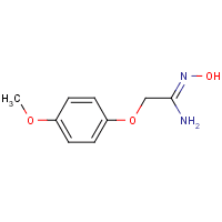 N'-Hydroxy-2-(4-methoxyphenoxy)ethanimidamide