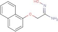 N'-Hydroxy-2-(1-naphthyloxy)ethanimidamide