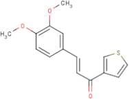 3-(3,4-Dimethoxyphenyl)-1-(3-thienyl)-2-propen-1-one