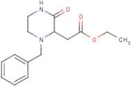 Ethyl 2-(1-benzyl-3-oxopiperazin-2-yl)acetate