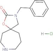3-Benzyl-1-oxa-3,8-diazaspiro[4.6]undecan-2-one hydrochloride