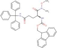 9H-Fluoren-9-ylmethyl N-[(1S)-1-[methoxy(methyl)carbamoyl]-3-[(triphenylmethyl)carbamoyl]propyl]ca…