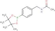 N-{[4-(tetramethyl-1,3,2-dioxaborolan-2-yl)phenyl]methyl}acetamide
