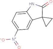 5'-nitro-1',2'-dihydrospiro[cyclopropane-1,3'-indole]-2'-one