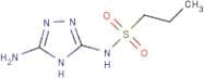 N-(5-amino-4H-1,2,4-triazol-3-yl)propane-1-sulfonamide