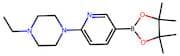 1-ethyl-4-[5-(tetramethyl-1,3,2-dioxaborolan-2-yl)pyridin-2-yl]piperazine