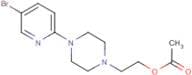 2-[4-(5-bromopyridin-2-yl)piperazin-1-yl]ethyl acetate