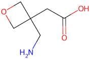 2-(3-(Aminomethyl)oxetan-3-yl)acetic acid
