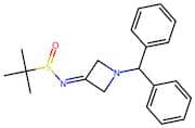 N-(1-Benzhydrylazetidin-3-ylidene)-2-methylpropane-2-sulfinamide