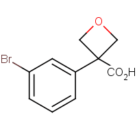 3-(3-Bromophenyl)oxetane-3-carboxylic acid