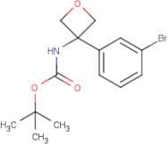tert-Butyl (3-(3-bromophenyl)oxetan-3-yl)carbamate