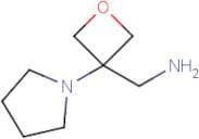 (3-(Pyrrolidin-1-yl)oxetan-3-yl)methanamine