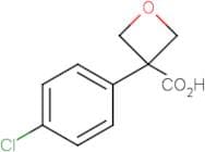 3-(4-Chlorophenyl)oxetane-3-carboxylic acid
