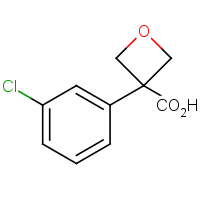 3-(3-Chlorophenyl)oxetane-3-carboxylic acid