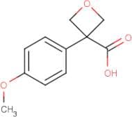 3-(4-Methoxyphenyl)oxetane-3-carboxylic acid