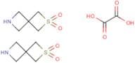 2-Thia-6-azaspiro[3.3]heptane 2,2-dioxide hemioxalate