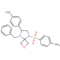 5-Benzyl-6-(p-tolyl)-8-tosyl-2-oxa-5,8-diazaspiro[3.4]octane