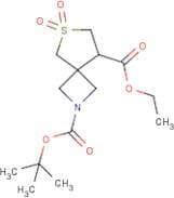 2-tert-Butyl 8-ethyl 6-thia-2-azaspiro[3.4]octane-2,8-dicarboxylate 6,6-dioxide