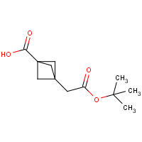 3-(2-(tert-Butoxy)-2-oxoethyl)bicyclo[1.1.1]pentane-1-carboxylic acid
