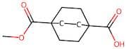 4-(Methoxycarbonyl)bicyclo[2.2.2]octane-1-carboxylic acid